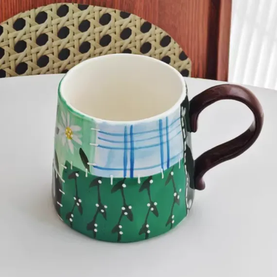 Picnic Time Handpainted Mug — photo 2