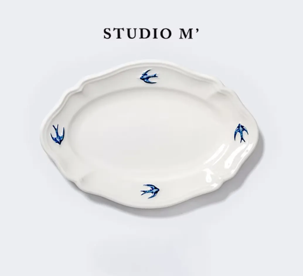Studio M' Swallow Oval Plate — photo 2